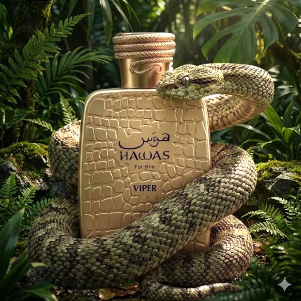 Nước hoa Hawas For Him Viper Rasasi 100ml 2 Hawas For Him Viper Rasasi 100ml mang hương thơm nam tính, mạnh mẽ, lưu hương lâu từ 8–10 tiếng, phù hợp cho quý ông hiện đại.